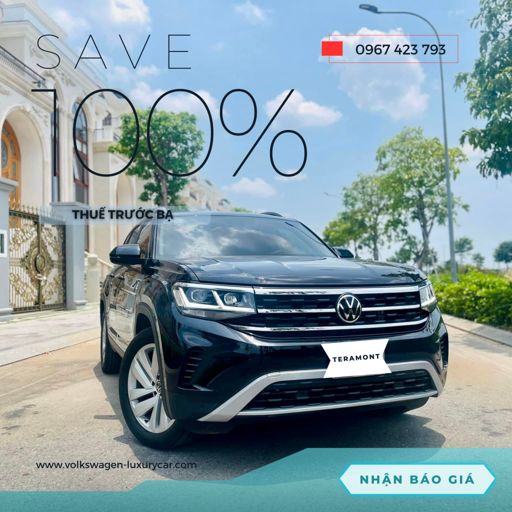 Hãng khác Khác 2023 - Volkswagen Teramont : Giá xe Teramont 2023 và những ưu đãi trong năm 2023