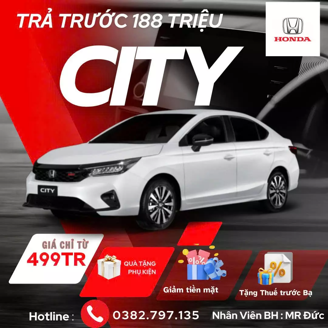 Honda City 2024 - Chỉ Còn Những Ngày Cuối Cùng Để Được Ưu Đãi Đặc Biệt‼️‼️‼️  Báo Giá Xe Honda