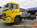 Xe tải Trên10tấn 2015 - Xe Dongfeng C260 tải thùng 3 chân 13 tấn 13.6 tấn 14 tấn màu trắng/vàng giá tốt nhất