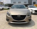 Mazda 3 1.5AT 2016 - Cần bán Mazda 3 1.5AT đời 2016, màu vàng cát, hỗ trợ trả góp 80% - LH 0973.920.338