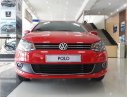 Volkswagen Polo 1.6 AT  2016 - Bán xe Volkswagen Polo 1.6 AT 2016, màu đỏ, nhập khẩu nguyên chiếc, 628 triệu