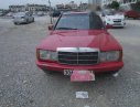 Mercedes-Benz 190   1990 - Bán Mercedes 190 đời 1990, màu đỏ, nhập khẩu, giá chỉ 120 triệu