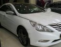 Hyundai Sonata 2.0AT 2010 - Cần bán xe cũ Hyundai Sonata 2.0AT năm 2010, màu trắng, xe nhập