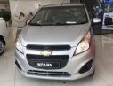 Chevrolet Spark LS 2017 - Chevrolet Spark LS 1.2L màu bạc, mua xe trả góp, lãi suất ưu đãi- LH: 090.102.7102 Huyền Chevrolet