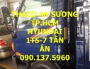 Hyundai HD 500   2016 - TP. HCM Thaco Hyundai HD500 5 tấn, thùng kín, màu xanh, sản xuất mới