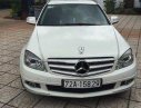 Mercedes-Benz C200   2009 - Cần bán xe Mercedes C200 đời 2009, màu trắng, nhập khẩu chính hãng, 630tr