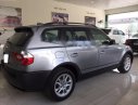 BMW X3 2.5 2006 - Cần bán BMW X3 2.5 đời 2006, màu xám, nhập khẩu chính chủ, giá 520tr