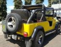 Jeep CJ 1980 - Cần bán gấp Jeep CJ đời 1980, màu vàng, nhập khẩu chính hãng