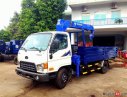 Xe chuyên dùng Xe tải cẩu 2017 - Bán xe tải cẩu Hyundai HD99 gắn cẩu Tadano ZE303MH 5.4 tấn,vay không thế chấp 2017 giá 600 triệu  (~28,571 USD)