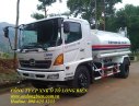 Hino FG 2017 - Xe phun nước rửa đường Hino 4-6m3, 8-14m3 – 2016, 2017