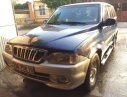 Ssangyong Musso 2002 - Cần bán xe Ssangyong Musso đời 2002, màu xanh lam, xe nhập, giá 210tr