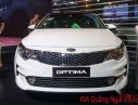 Kia Optima  2.4 GT-line 2017 - Bán xe Kia Optima 2.4 GT-line 2017 màu trắng tại Quãng Ngãi