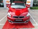 Mitsubishi Mirage   CVT 2017 - Bán Mitsubishi Mirage CVT đời 2017, màu đỏ, nhập khẩu nguyên chiếc 