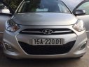 Hyundai i10   MT  2013 - Bán Hyundai i10 MT đời 2013, màu bạc như mới