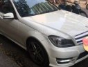 Mercedes-Benz C300 2012 - Cần bán gấp Mercedes C300 AMG sản xuất 2012, màu trắng