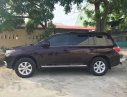 Toyota Highlander   2011 - Bán xe Toyota Highlander đời 2011, màu đỏ mận, nội thất da màu kem sang trọng