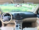 Toyota Highlander   2011 - Bán xe Toyota Highlander đời 2011, màu đỏ mận, nội thất da màu kem sang trọng