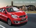 Mitsubishi Mirage CVT 2017 - Bán Mitsubishi Mirage CVT năm 2017, màu đỏ, nhập khẩu tại Hà Tĩnh