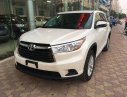Toyota Highlander LE 2016 - Toyota Highlander LE nhập Mỹ sản xuất 2016, màu trắng, nhập khẩu