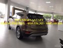 Hyundai Santa Fe 2017 - Bán xe Hyundai Santa Fe sản xuất 2017, màu nâu, nhập khẩu nguyên chiếc