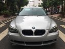 BMW 5 Series 520i 2004 - Bán xe BMW 5 Series sản xuất 2004 màu bạc, 408 triệu, xe nhập ĐKLĐ 2008 xe đẹp