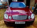 Mercedes-Benz E240 2004 - Bán Mercedes E240 đời 2004, màu đỏ 