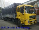 Dongfeng (DFM) B170 2017 - Bán xe Dongfeng Hoàng Huy B170 9.35T thùng 7m5, hỗ trợ trả góp giá tốt