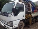 Xe tải 5000kg 2008 - Xe cẩu cũ Isuzu 1T9 đời 2008, thùng 4m3 gắn cẩu gấp