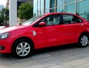Volkswagen Polo E 2017 - Bán xe Volkswagen Polo E đời 2017, màu đỏ, nhập khẩu nguyên chiếc - Khuyến mãi 100% phí trước bạ