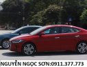 Hyundai Elantra 2018 - Bán ô tô Hyundai Elantra đời 2018, màu đỏ,góp 90%xe,549 triệu