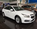 Chevrolet Cruze LT 2017 - Bán Chevrolet Cruze 1.6 LT màu trắng, 158 triệu lăn bánh, vay tối đa 90%, bảo hành 3 năm, Nhung 0907.148.849