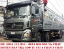 Xe tải 10000kg 2016 - Bán ô tô Dongfeng Trường Giang 17T9 năm 2016, màu xám