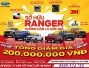 Ford Ranger 2017 - Cần bán xe Ford Ranger đời 2017, màu đỏ, nhập khẩu nguyên chiếc, giá tốt