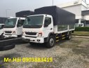 Fuso FI 2017 - Xe tải nhập khẩu Fuso FI tiêu chuẩn Mercedes, thùng kèo mui bạt