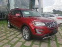 Ford Explorer   2017 - Bán xe Ford Explorer đời 2017, màu đỏ, nhập khẩu, quà tặng hấp dẫn