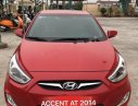 Hyundai Accent 1.4 AT 2014 - Bán Hyundai Accent 1.4 AT đời 2014, màu đỏ, nhập khẩu  
