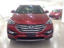 Hyundai Santa Fe 2017 - Giá xe Santa fe bản xăng full option đời 2017, màu đỏ, xe mới 100%, tặng 100% thuế trước bạ. LH Hương: 0902.608.293