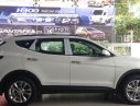 Hyundai Santa Fe 2.4 4x2 2017 - Bán ô tô Hyundai Santa Fe 2.4 4x2 đời 2018, màu trắng, 898tr