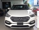 Hyundai Santa Fe 2.4 4x2 2017 - Bán ô tô Hyundai Santa Fe 2.4 4x2 đời 2018, màu trắng, 898tr