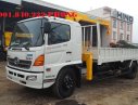 Hino 500 Series 2017 - Đại lý xe Hino 6T gắn cẩu 3t, 5t, 6t tại TP HCM, giá rẻ, có hỗ trợ vay cao