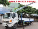 Xe tải 1000kg 2017 - Bán xe Hino 6 tấn gắn cẩu Unic Tadano giá rẻ nhất, có hỗ trợ vay 90% tại TPHCM, Đồng Nai, Bình Dương