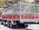 Fuso FJ 2017 - Bán xe Fuso Thùng bạt đời 2017, màu trắng, giao ngay, giá sỉ