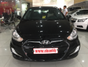 Hyundai Acent 1.4 2012 - Cần bán Hyundai Acent 1.4 năm 2012, màu đen, xe nhập, xe gia đình