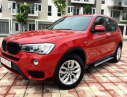 BMW X3 2.0 2016 - Bán xe BMW X3 sản xuất 2016 màu đỏ, 1 tỷ 750 triệu nhập khẩu