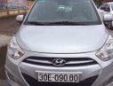 Hyundai i10   MT  2013 - Cần bán gấp Hyundai i10 MT 2013, màu bạc, xe nhập