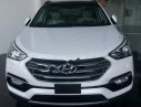Hyundai Santa Fe 2.4L 4WD 2018 - Cần bán Hyundai Santa Fe 2.4L 4WD đời 2018, màu trắng