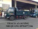 Xe tải 1000kg 2017 - Xe Ben Trường Hải 6 tấn, 5 khối, Thaco Forand FLD600c hỗ trợ trả góp tại TPHCM