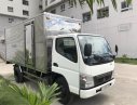 Mitsubishi Canter 4.7LW 2015 - Cần bán xe Mitsubishi Canter 4.7LW 1.6 tấn đời 2015, màu trắng xe trùm mền