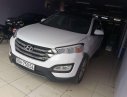 Hyundai Santa Fe   4x4  2015 - Bán ô tô Hyundai Santa Fe 4x4 sản xuất 2015, màu trắng xe gia đình, giá tốt