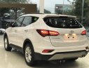 Hyundai Santa Fe AT 2018 - Bán Hyundai Santa Fe sản xuất 2018 màu trắng, giá chỉ 898 Triệu - LH: 0903.545.725